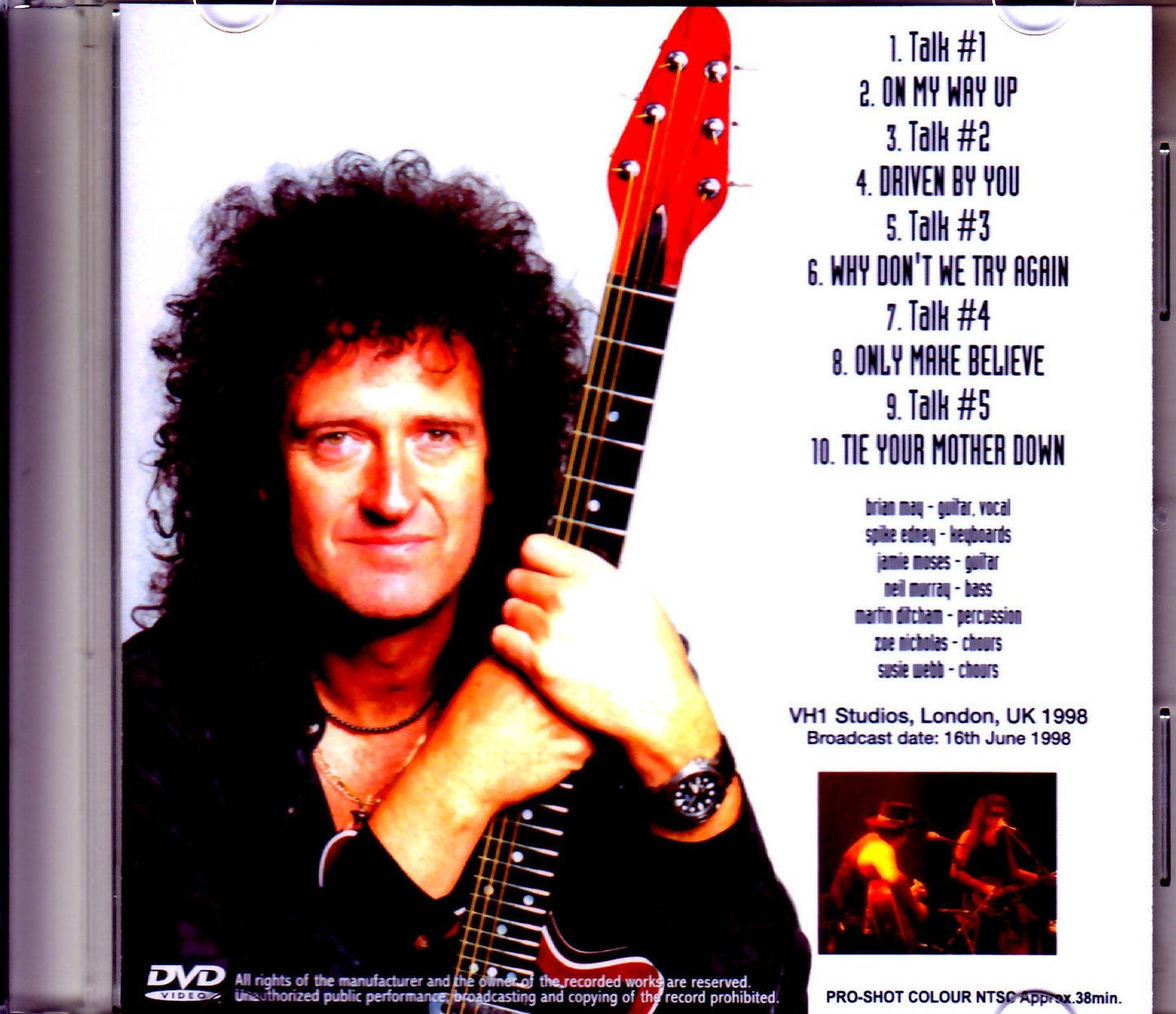 Brian May Band/London,UK 1998
