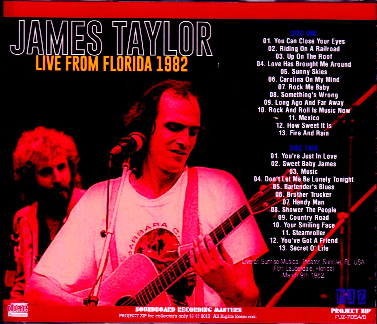 James Taylor/FL, USA 1982