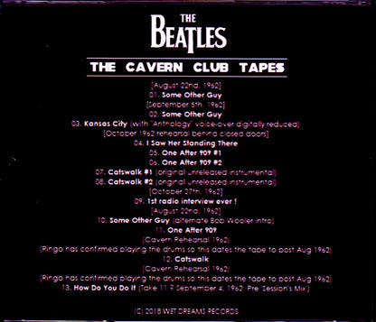 Beatles/Cavern Club Tapes 1962 Compilation