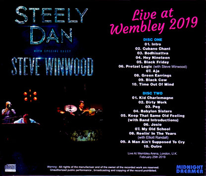 Steely Dan,Steve Winwood/London,UK 2019