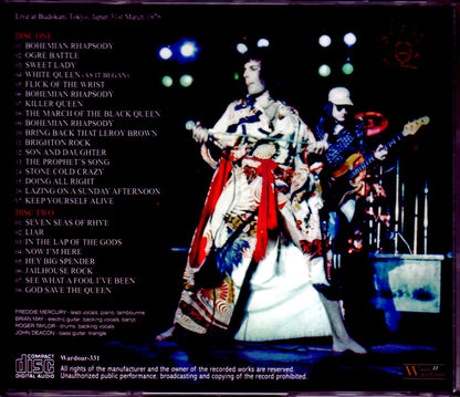 Queen/Tokyo,Japan 3.31.1976 Upgrade