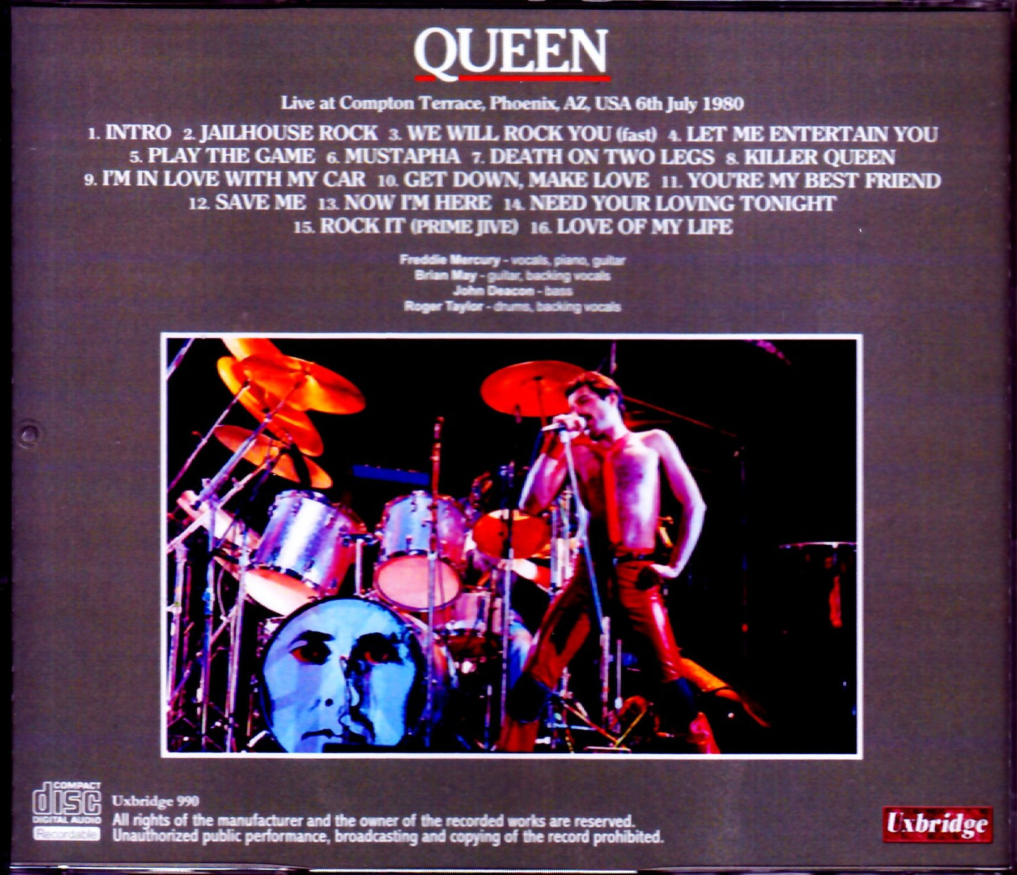 Queen/AZ, USA 1980