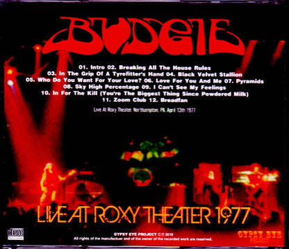 Budgie/PA, USA 1977