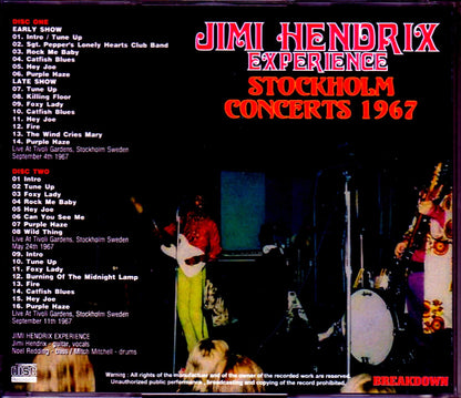 Jimi Hendrix Experience/Sweden 1967
