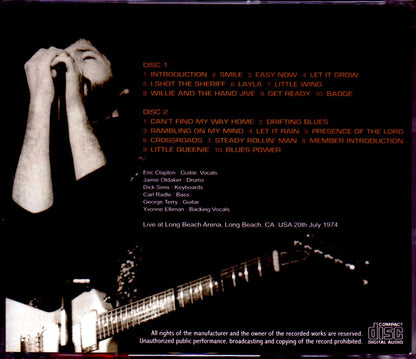 Eric Clapton/CA,USA 1974 Complete