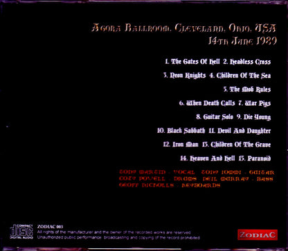 Black Sabbath/OH,USA 1989 Upgrade