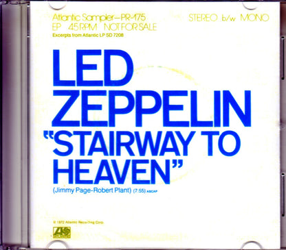 Led Zeppelin/IV US Promo Only 7” Single Collection
