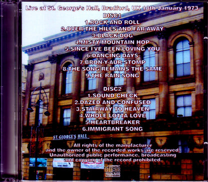 Led Zeppelin/UK 1972 AUD・SBD Mix