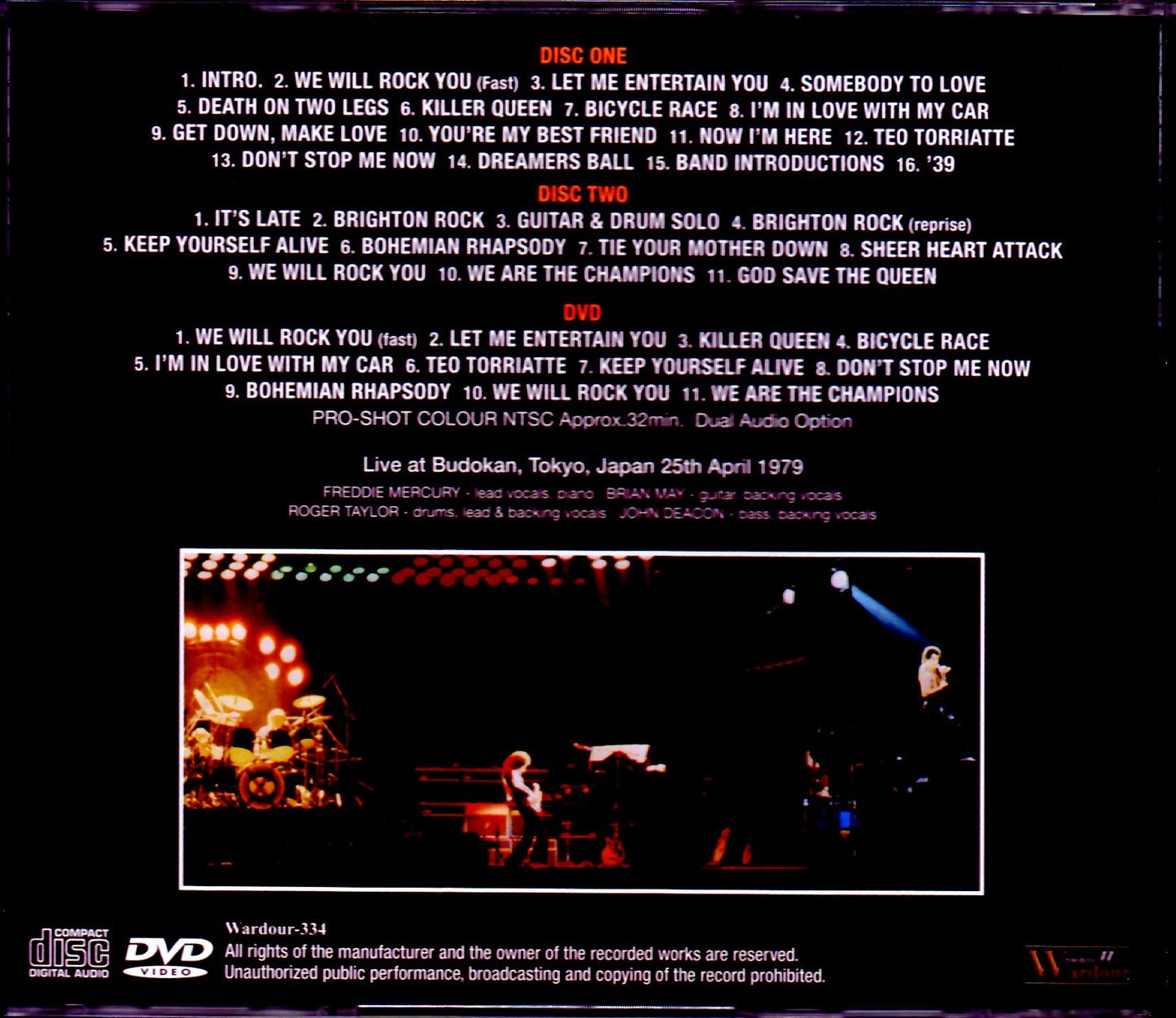 Queen/Tokyo,Japan 4.25.1979 Upgrade