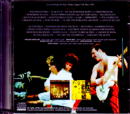 Queen/Osaka,Japan 5.15.1985 Upgrade