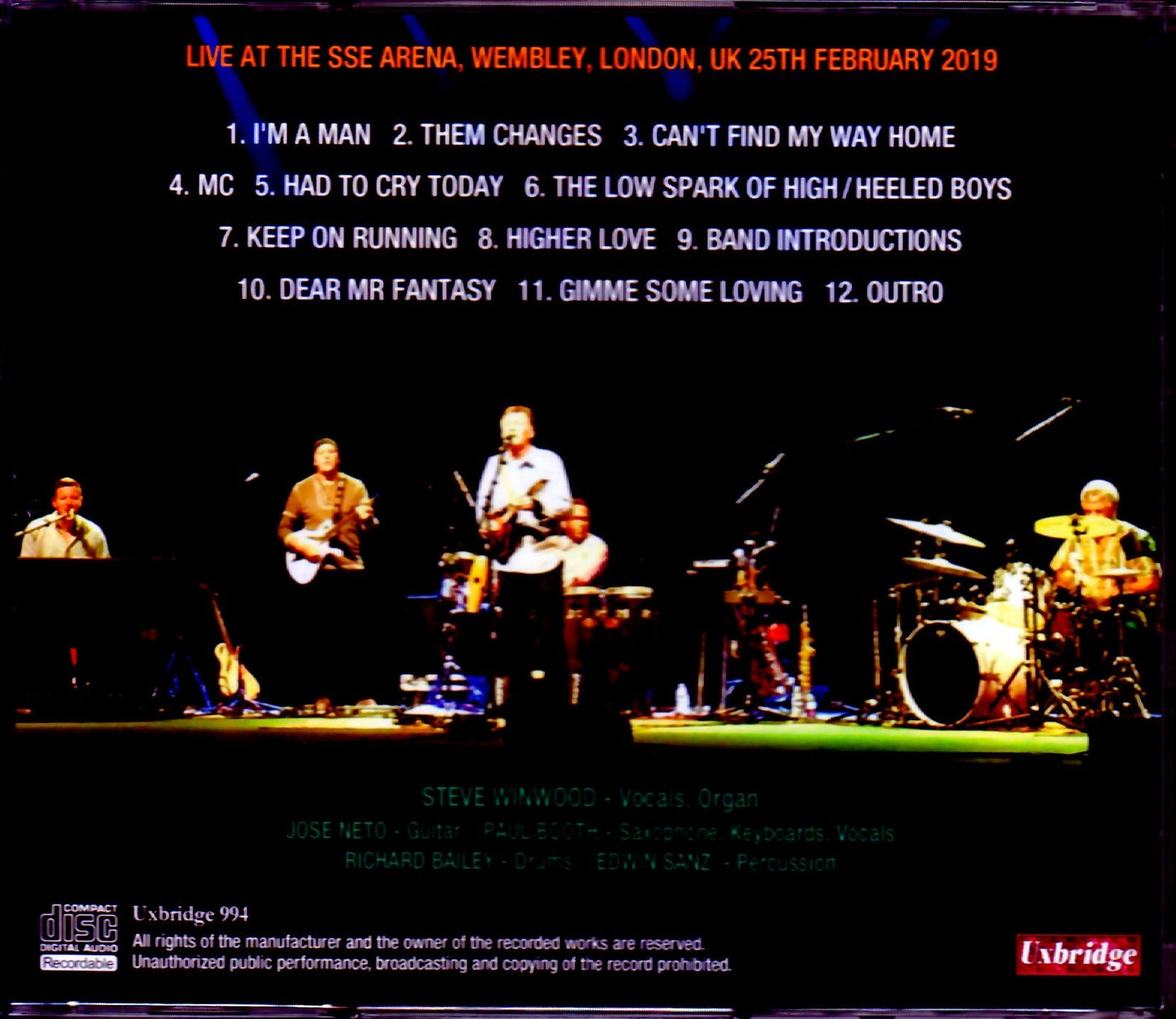 Steve Winwood/London,UK 2019