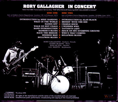 Rory Gallagher/London,UK 1973 & more Upgrade