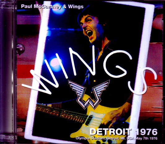 Paul McCartney,Wings/MI,USA 1976