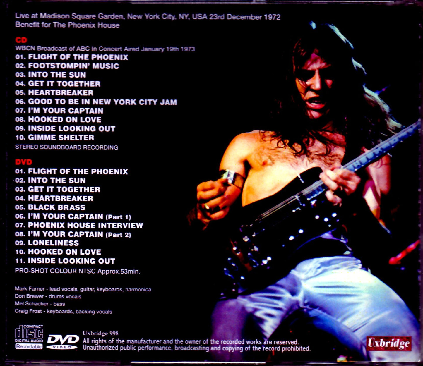Grand Funk/NY,USA 1972 S&V