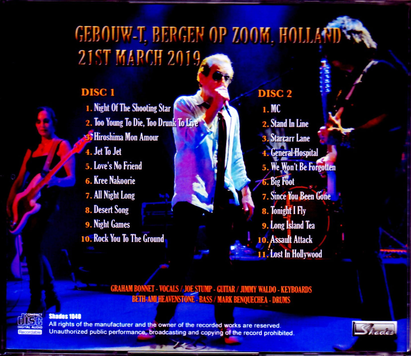 Alcatrazz/Holland 2019