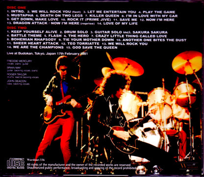 Queen/Tokyo,Japan 2.17.1981 Upgrade