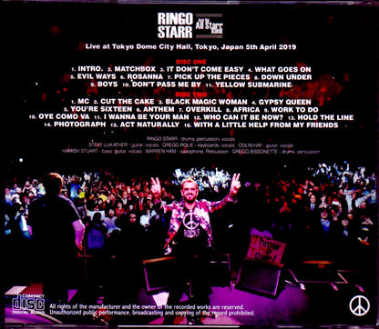 Ringo Starr and His All Starr Band/Tokyo,Japan 4.5.2019