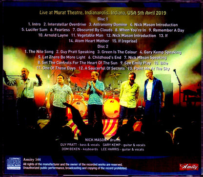 Nick Mason's Saucerful of Secrets/IN,USA 2019