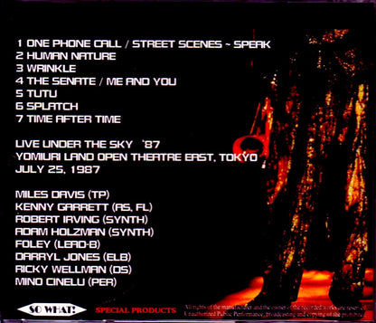Miles Davis/Tokyo,Japan 1987