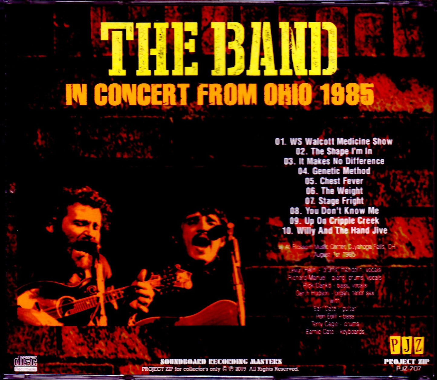 The Band/OH, USA 1985
