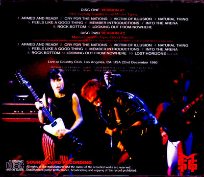 Michael Schenker Group/CA,USA 1980 2 Source Ver.