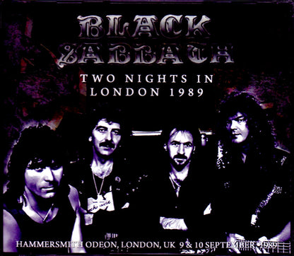 Black Sabbath/London,UK 1989 2 Days Complete