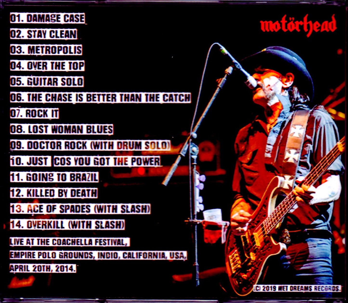 Motorhead/CA,USA 2014