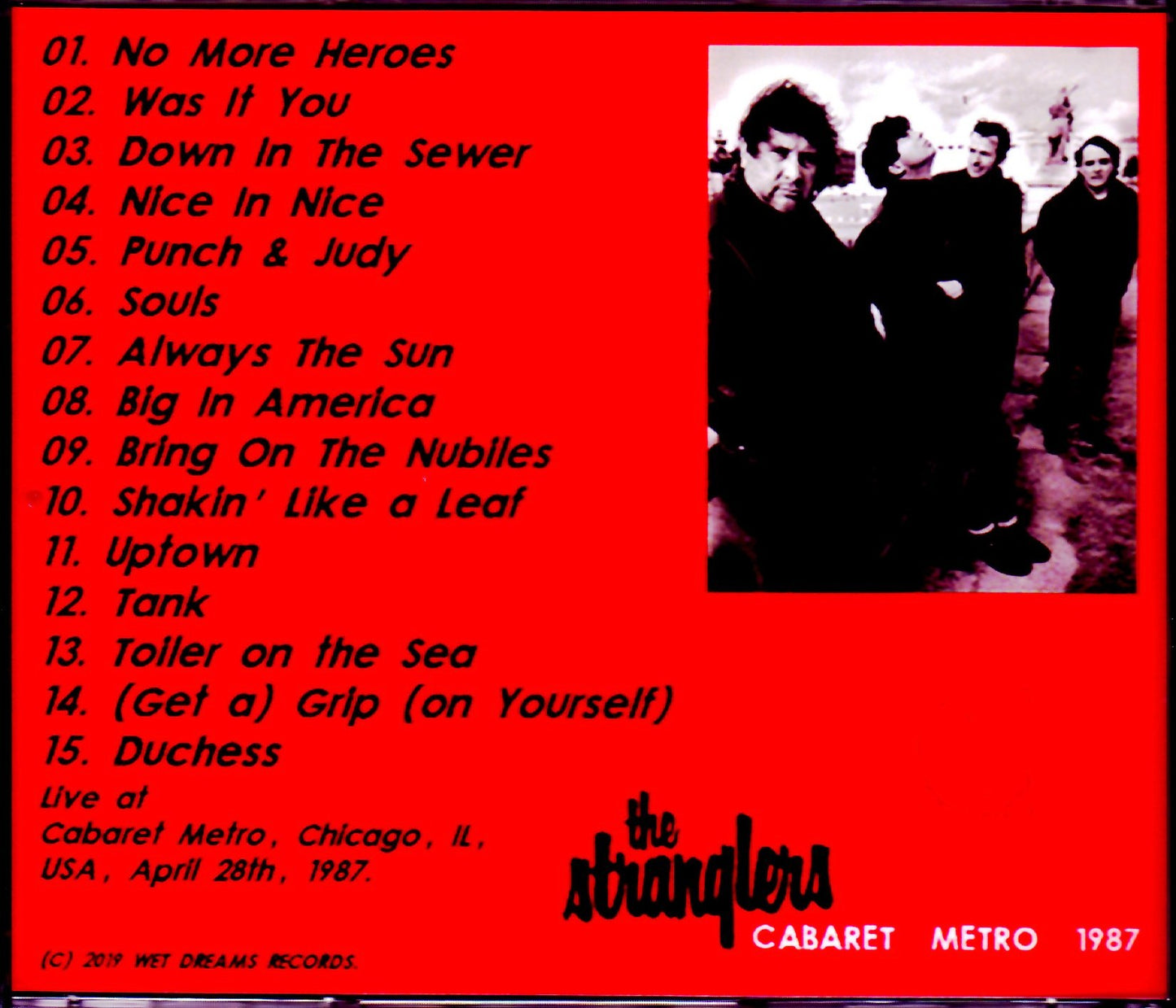 Stranglers/IL, USA 1987