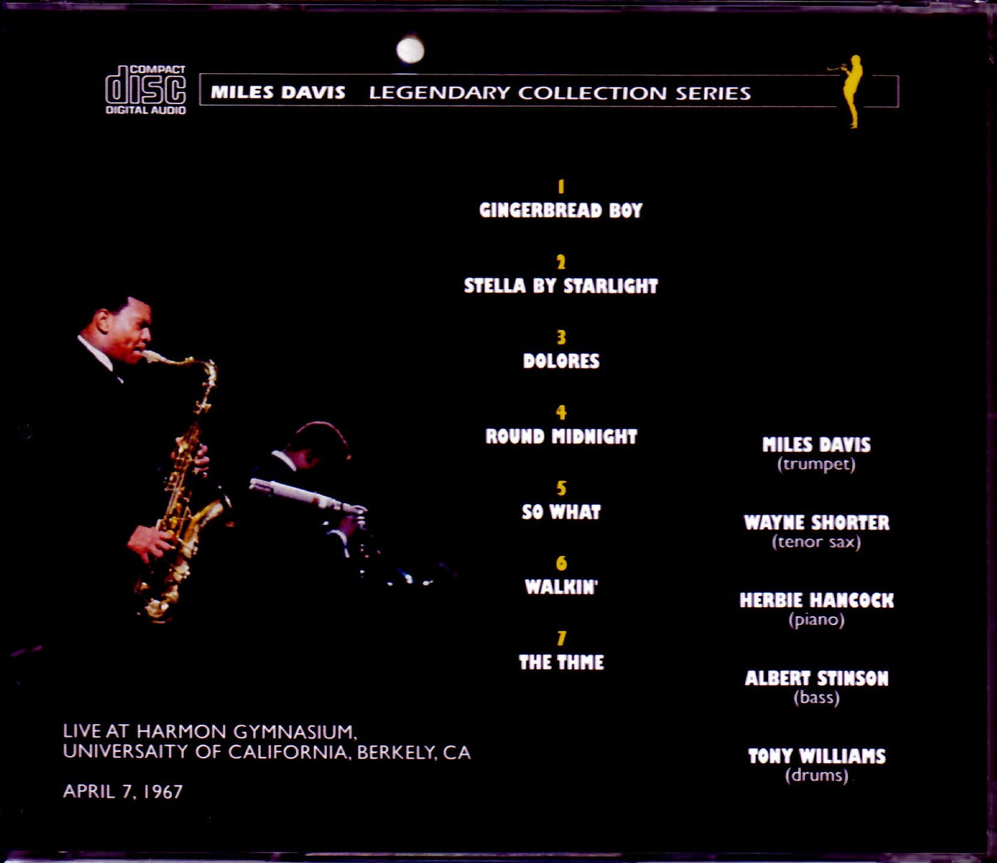 Miles Davis,Herbie Hancock/CA,USA 1967