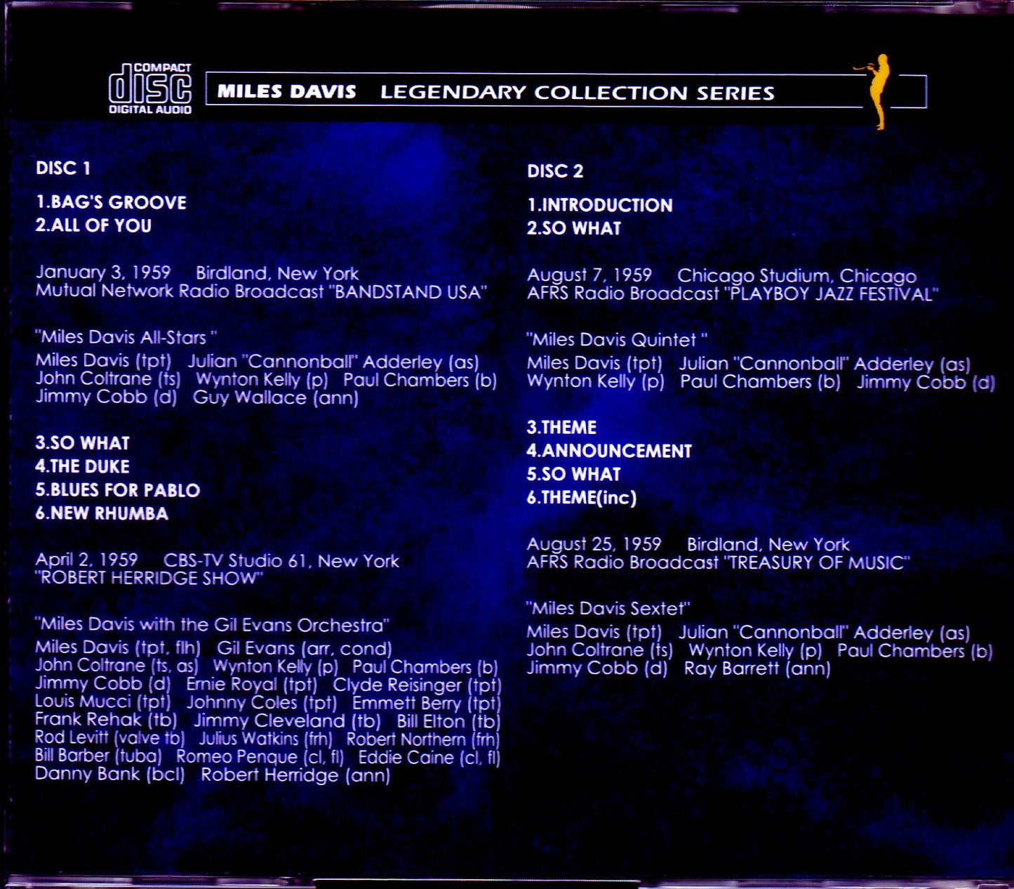 Miles Davis,Gil Evans/NY,USA 1959 Compile