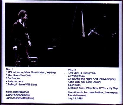 Keith Jarrett Trio/Netherlands 1985