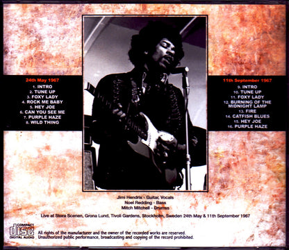 Jimi Hendrix/Sweden 1967 2 Days Remaster
