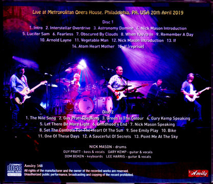Nick Mason's Saucerful of Secrets/PA,USA 2019