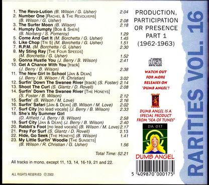 Brian Wilson/Rarities 1962-1963