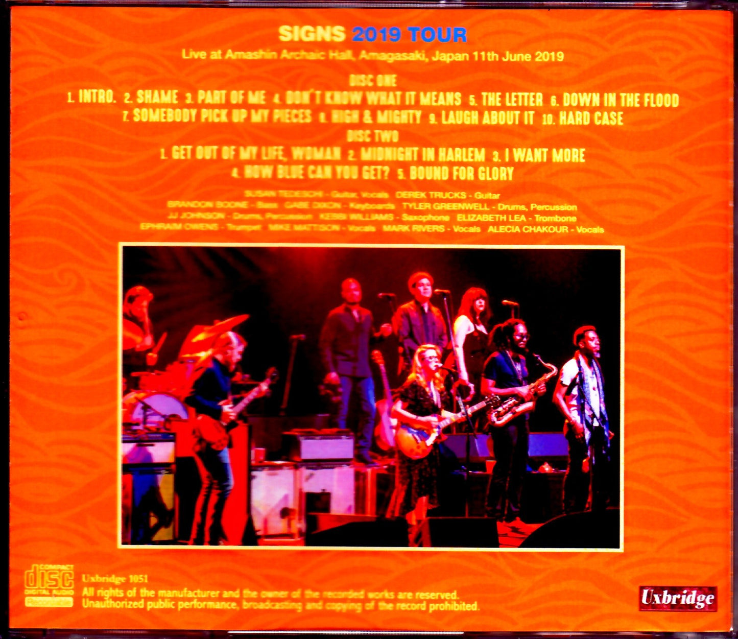 Tedeschi Trucks Band/Hyogo, Japan 2019