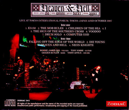 Heaven & Hell/Tokyo, Japan 2007