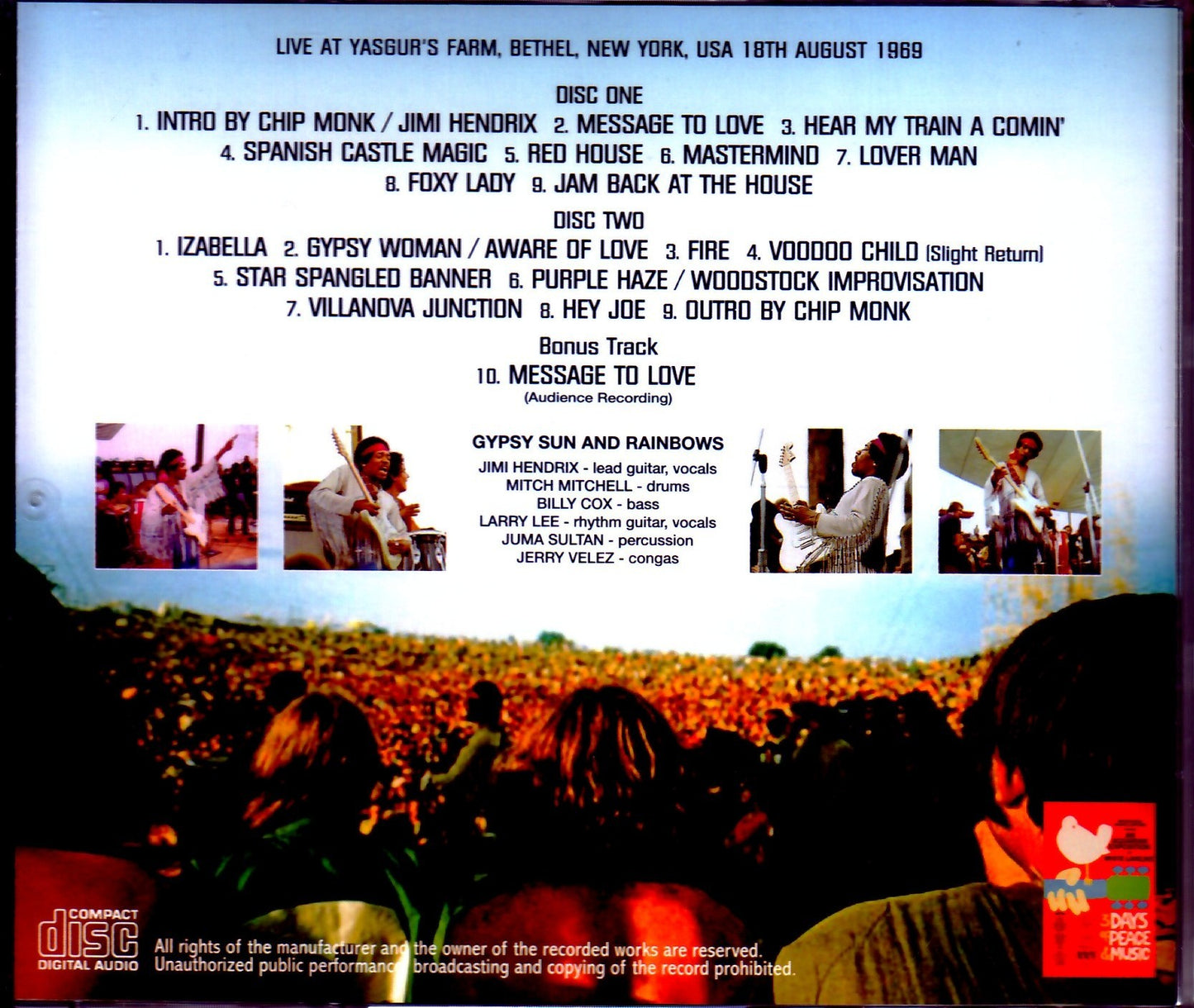 Jimi Hendrix/NY,USA 1969 & more