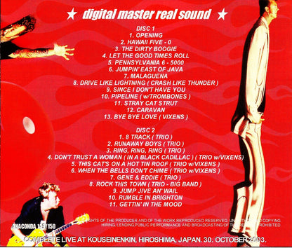 Brian Setzer Orchestra/Hiroshima,Japan 2003