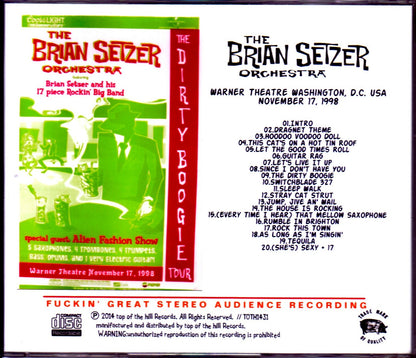 Brian Setzer Orchestra/WA, USA 1998
