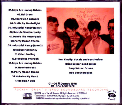 Brian Setzer and the Bloodless Pharaohs/Unreleased Demos & Live 1978