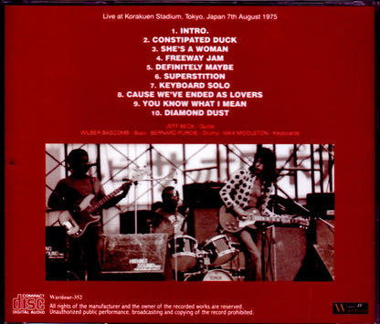 Jeff Beck/Tokyo,Japan 1975 Upgrade