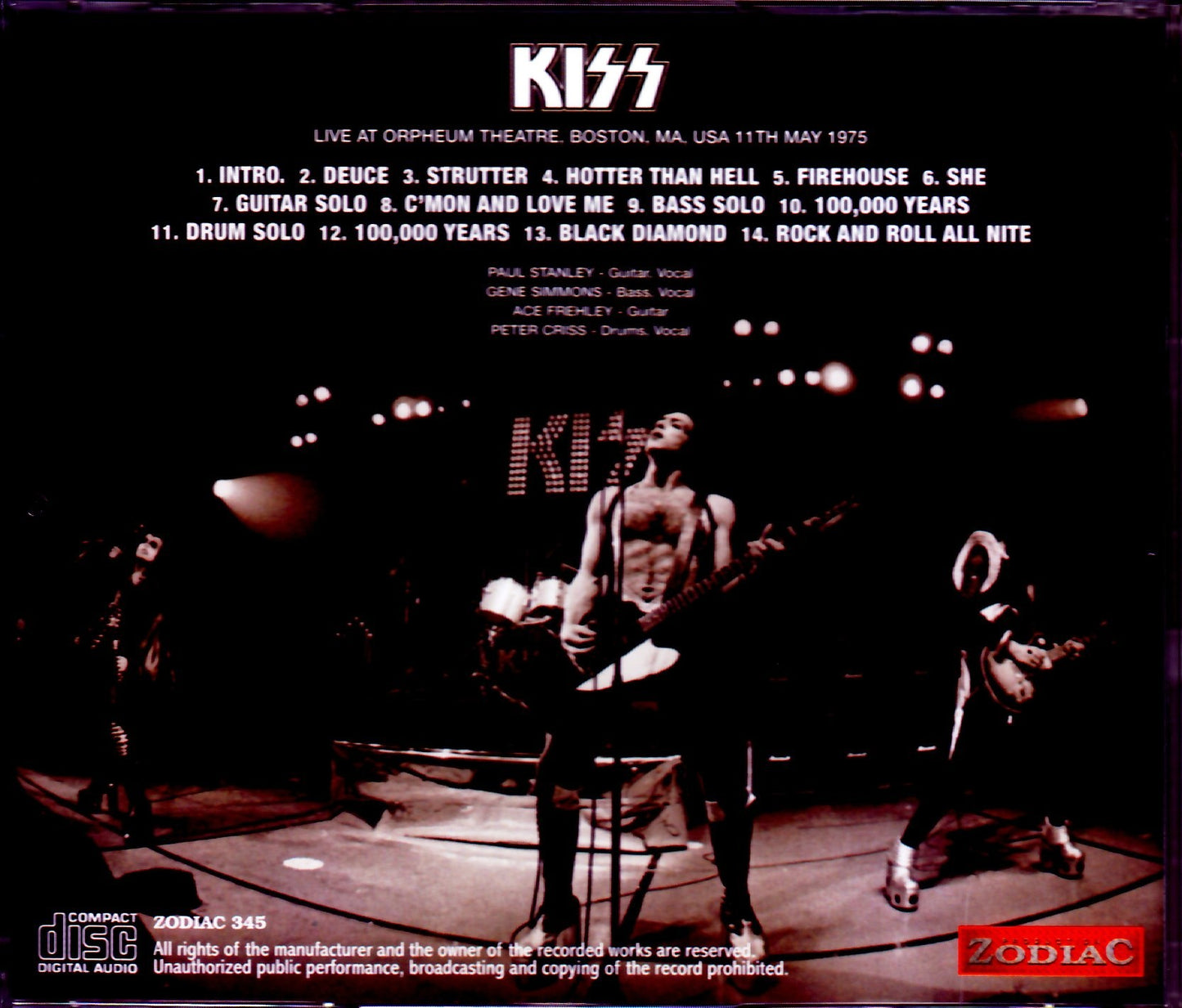 Kiss/MA,USA 1975 Upgrade