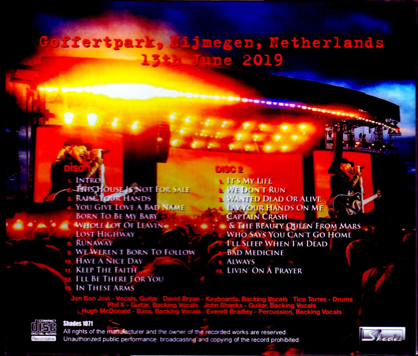 Bon Jovi/Netherlands 2019