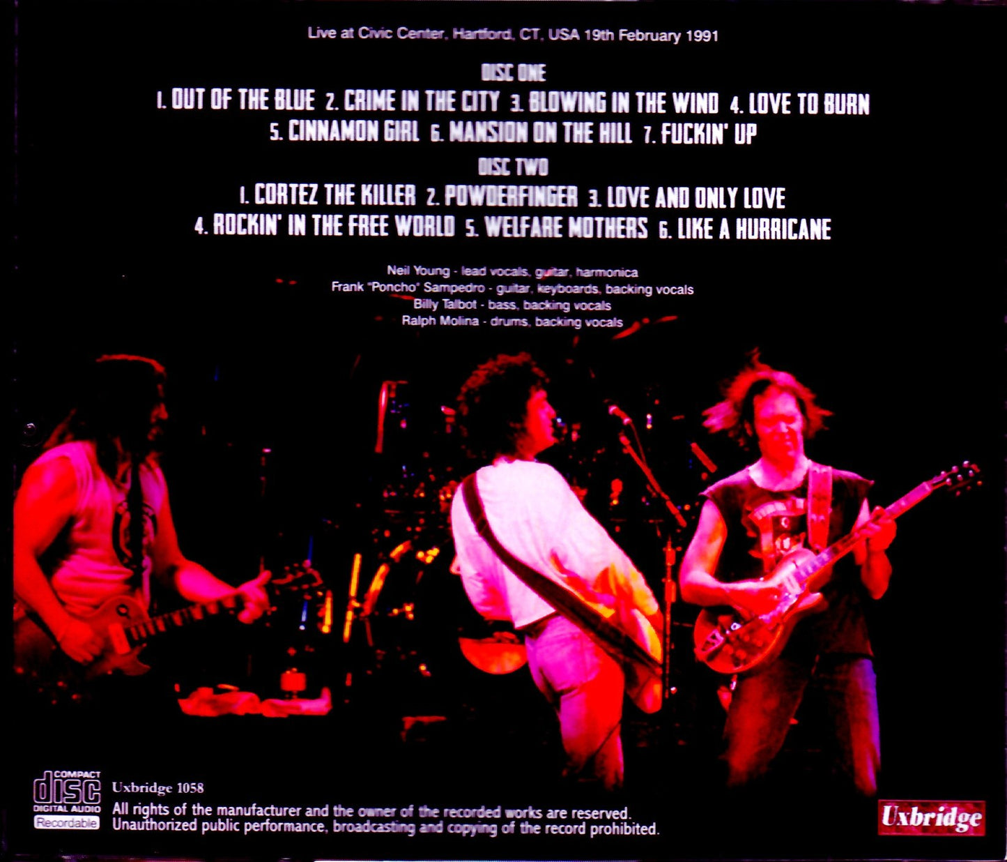 Neil Young & Crazy Horse/CT, USA 1991