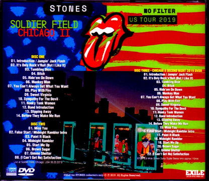 Rolling Stones/IL,USA 6.25.2019 S & V