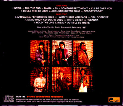 Toto/France 1987 Upgrade