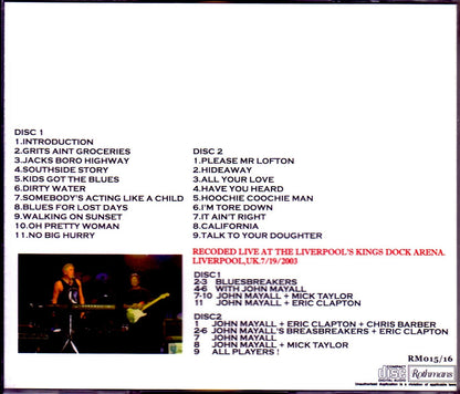 John Mayall,Eric Clapton/UK 2003