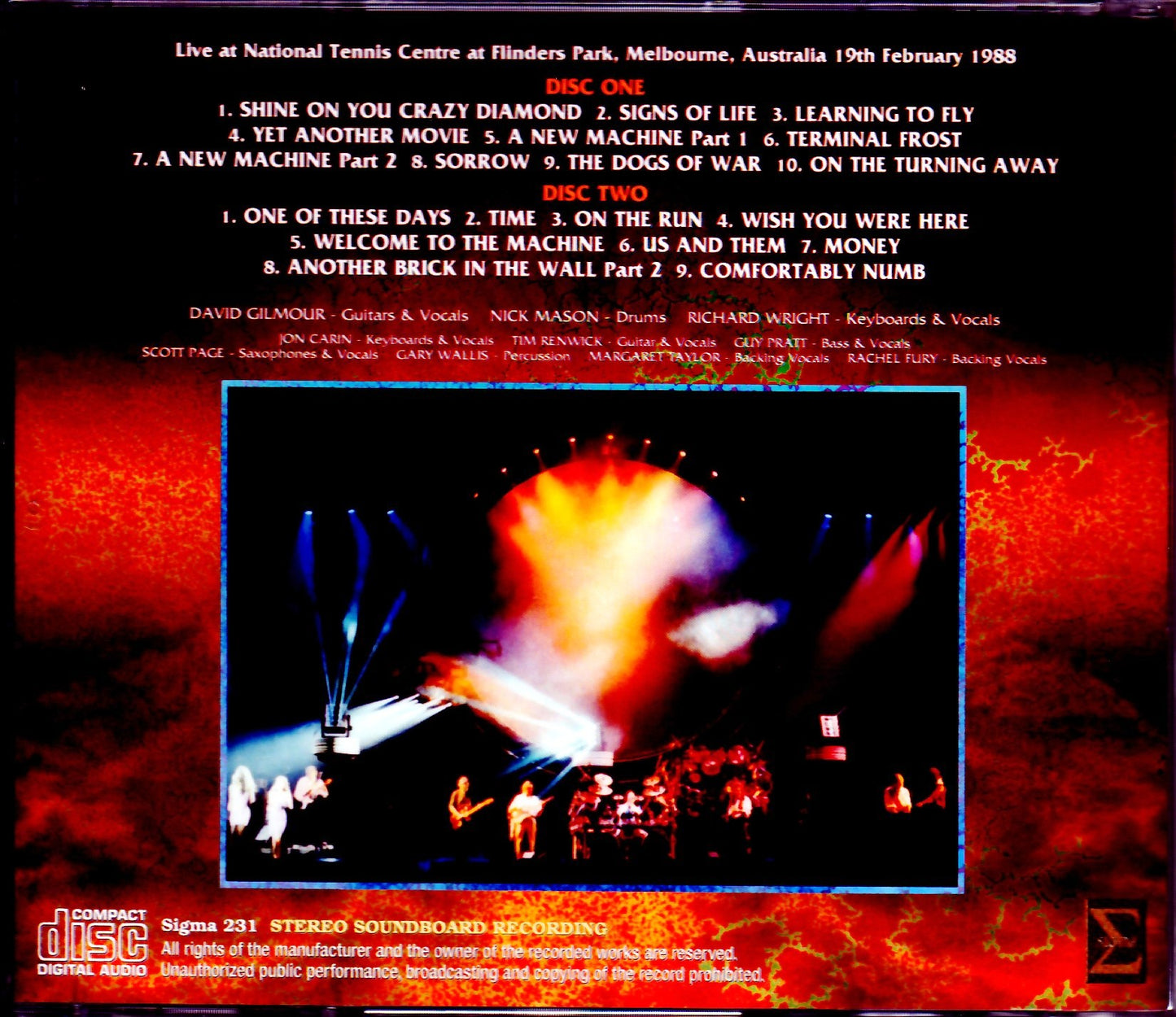 Pink Floyd/Australia 1988 Upgrade