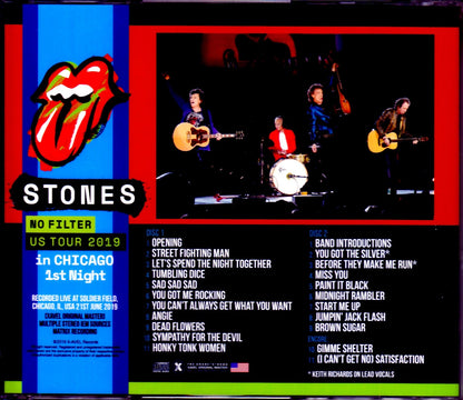 Rolling Stones/IL,USA 6.21.2019 IEM Matrix Ver.