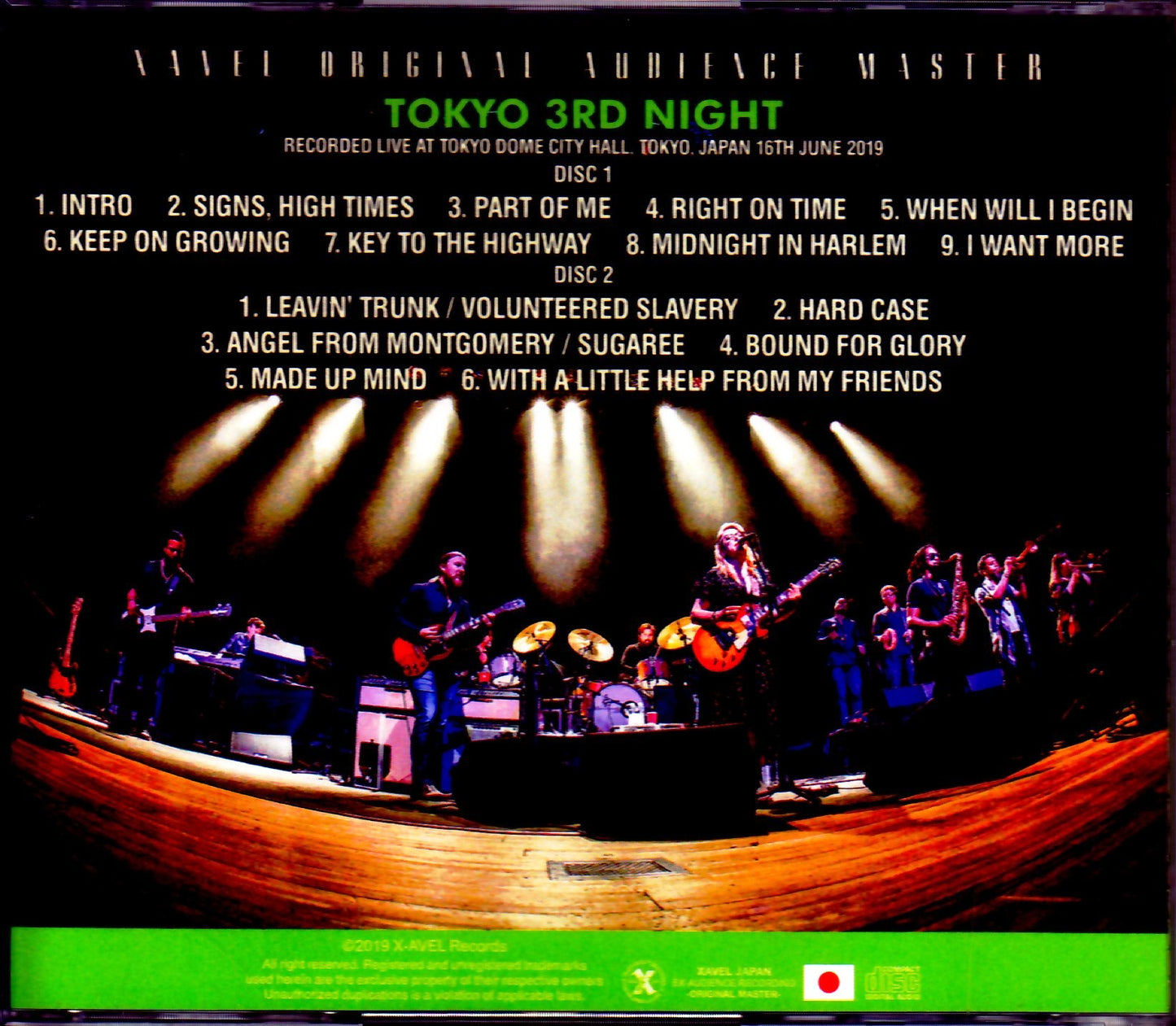 Tedeschi Trucks Band/Tokyo,Japan 6.16.2019 S & V